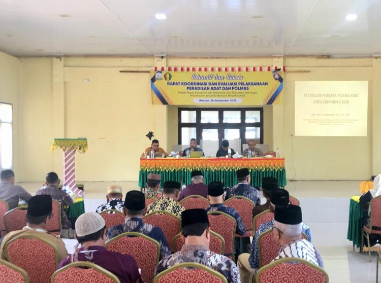 Taqwaddin; Perlunya Pelatihan Adat Gampong sesuai Restorative Justice dan KUHP Nasional