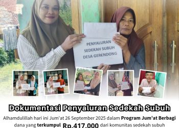 Pemerintah Desa Gerendong Gencarkan program “Sedekah Subuh”