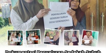 Pemerintah Desa Gerendong Gencarkan program “Sedekah Subuh”