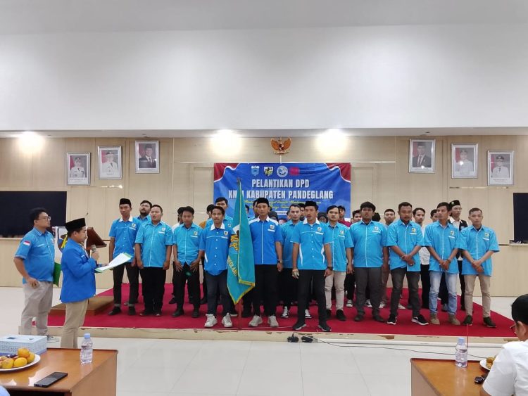 DPD KNPI Pandeglang Kembali Dilantik