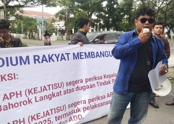 PERMADA Gelar Aksi Unjuk Rasa di Kejati Sumut