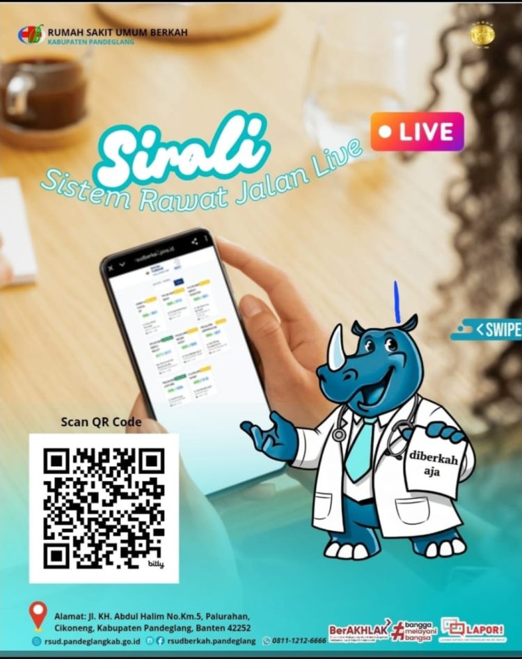 RSUD Berkah Luncurkan Inovasi Terbaru: SIRALI (Sistem Rawat Jalan Live)