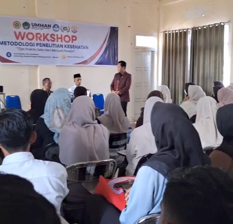 Tingkatkan Kualitas Riset, FIKES UMMAH & PPNI Bireuen Gelar Workshop
