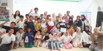 Roadshow Pertama Festival Literasi 2025, TBM Bale Baca Cijayanti Kunjungi TBM Kedaung Depok