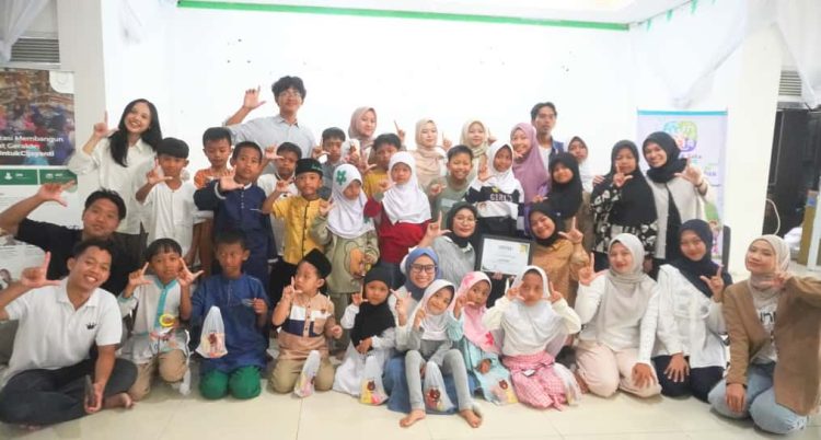 Roadshow Pertama Festival Literasi 2025, TBM Bale Baca Cijayanti Kunjungi TBM Kedaung Depok