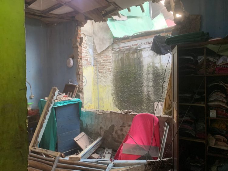 Rumah Milik Janda di Pandeglang Rusak Parah, Diduga Diterjang Angin