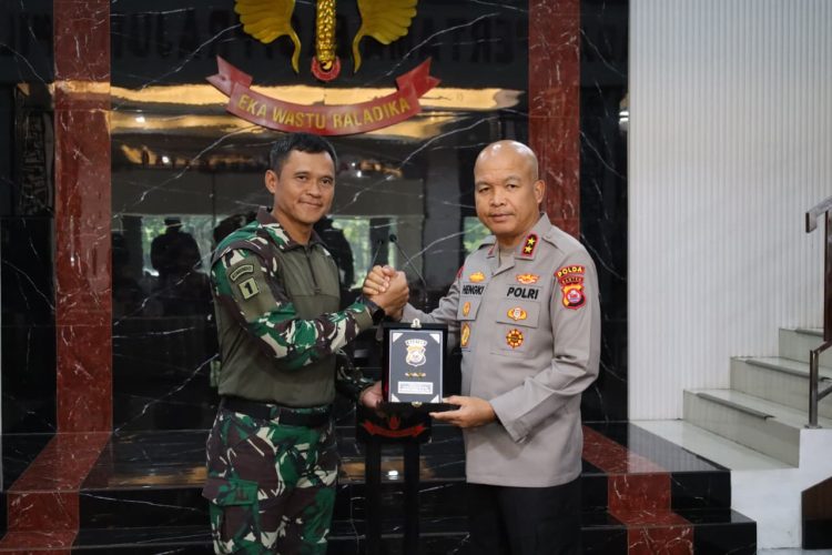 Kapolda Banten Lakukan Kunjungan Silaturahmi ke Grup-1 Kopassus