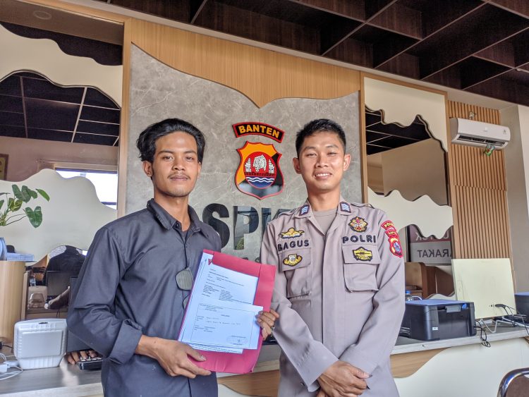 Mahasiswa UNMA Banten Laporkan Dugaan Fitnah ke Polda Banten