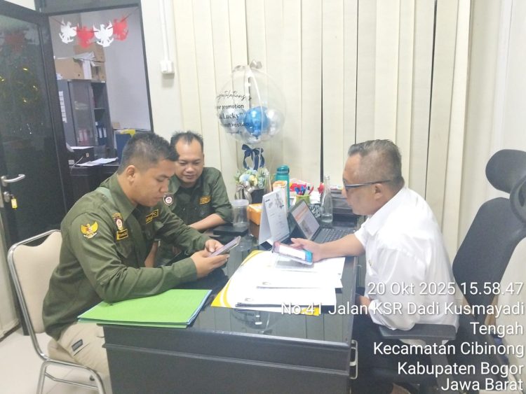 Asosiasi Keluarga Pers Indonesia Kabupaten Bogor Resmi Serahkan Berkas Pendaftaran ke Kesbangpo
