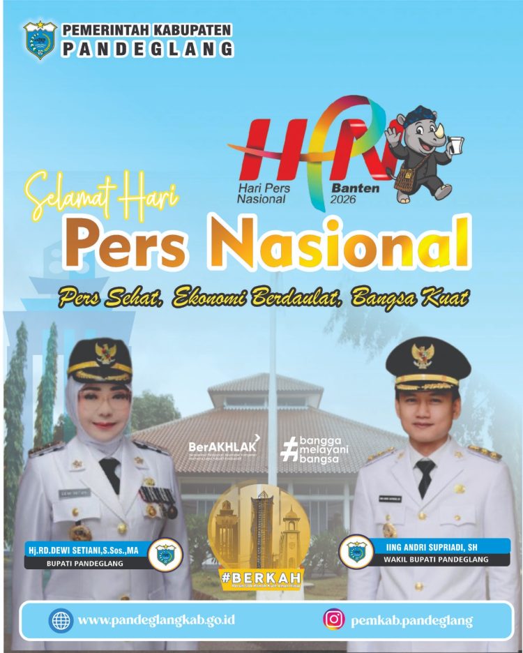 Ucapan Hari Pers Nasional dari Pemkab Pandeglang