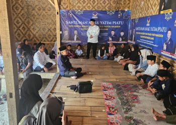 DPD NasDem Pandeglang Santuni Puluhan Anak Yatim Piatu di Kecamatan Picung