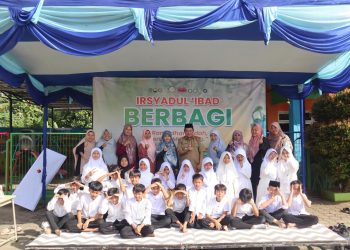 Yayasan Irsyadul Ibad Pandeglang Salurkan 448 Paket Bingkisan untuk Masyarakat