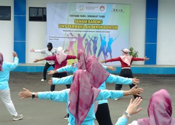BKKBN Banten Dorong Budaya Hidup Sehat Lewat Senam Bersama dan Cek Kesehatan Gratis