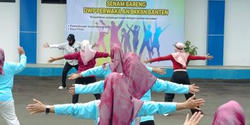 BKKBN Banten Dorong Budaya Hidup Sehat Lewat Senam Bersama dan Cek Kesehatan Gratis