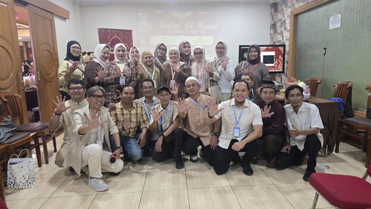 Perkuat Silaturahmi, Alumni 5 WD Angkatan 95 Gelar Halal Bihalal
