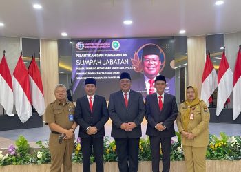 Camat Kemiri Resmi Dilantik sebagai PPATS Kabupaten Tangerang