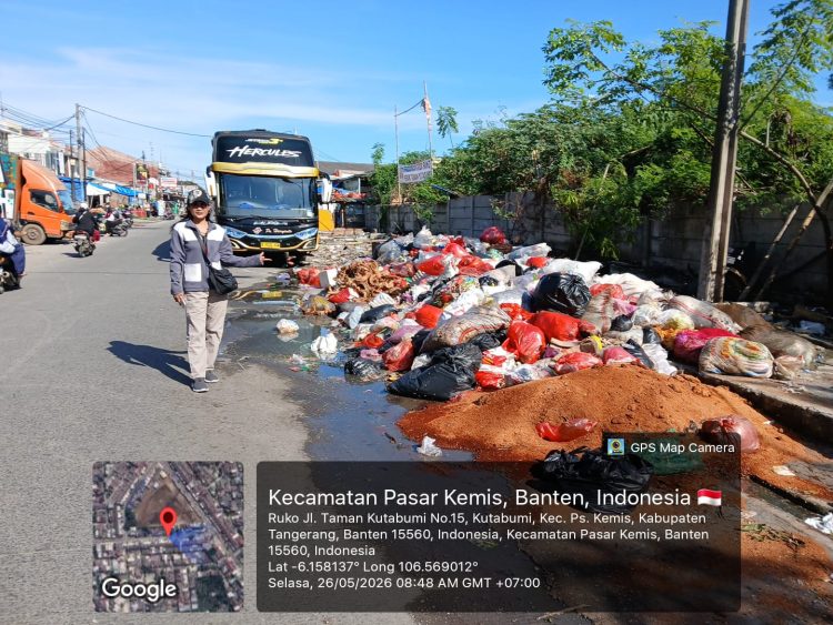Sampah Menggunung di Kabupaten Tanggerang Jadi Sorotan Publik