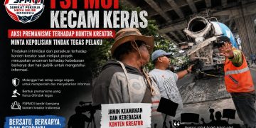 FSPMOI Kecam Keras Aksi Premanisme terhadap Konten Kreator di Bekasi