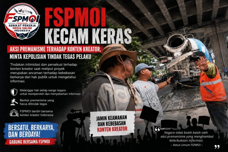 FSPMOI Kecam Keras Aksi Premanisme terhadap Konten Kreator di Bekasi
