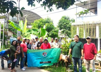 Jalin Silaturahmi, IWOI Bekasi Potong Kurban pada Perayaan Idul Adha 1447 H