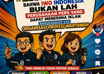 IWO Indonesia Tegaskan Kedudukannya Sebagai Organisasi Profesi dan Bukan Perusahaan Media