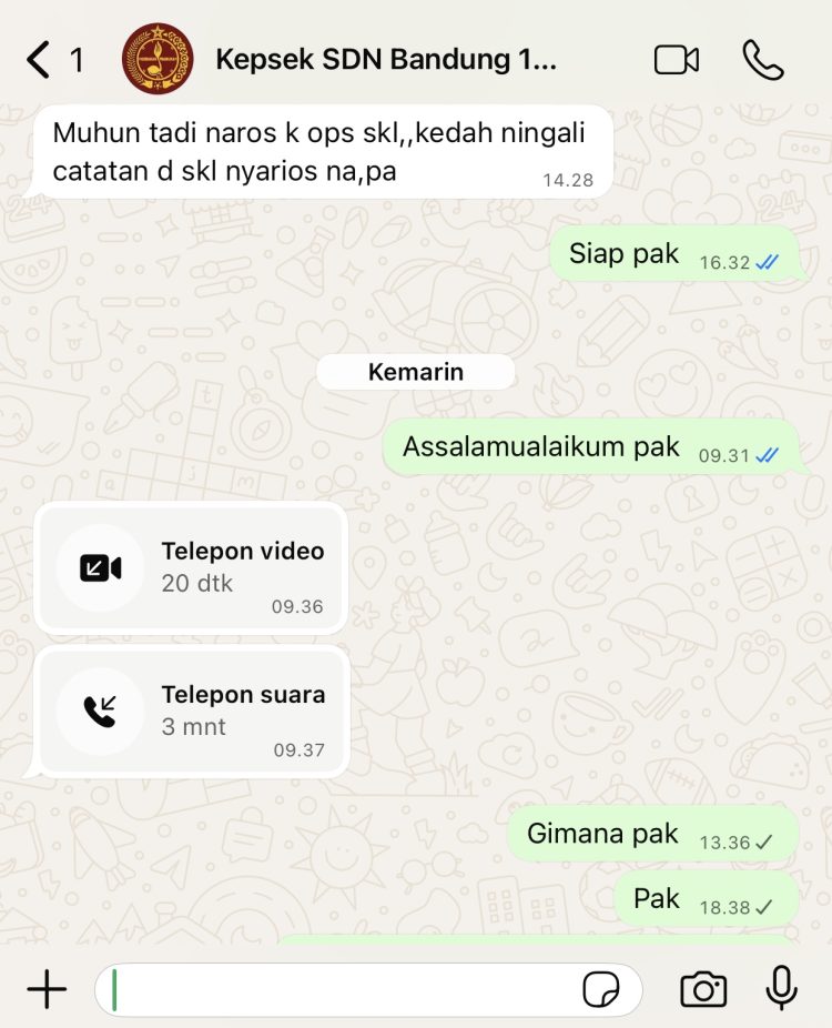 Diduga Ada Jual Beli Aset Sekolah, Plt Kepala SDN Bandung 1 Kecamatan Banjar Blokir Kontak Wartawan