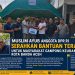 Muslim Ayub Serahkan Bantuan Teratak untuk Warga Gampong Keuramat Jelang Idul Adha