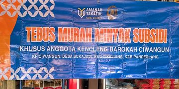 Amanah Takaful Kembali Salurkan Program Subsidi Minyak di Pandeglang