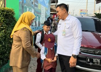 Program Gamas Warnai Hari Pertama Sekolah di Banten