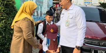 Program Gamas Warnai Hari Pertama Sekolah di Banten