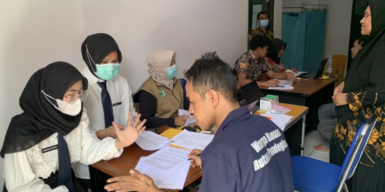 Dinkes Pandeglang Periksa Kesehatan Ratusan Warga Binaan di Rutan Kelas IIB