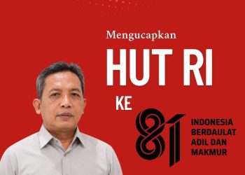 Disdikpora kabupaten Pandeglang Mengucapkan HUT RI ke 81