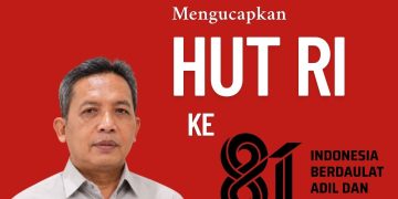 Disdikpora kabupaten Pandeglang Mengucapkan HUT RI ke 81