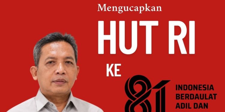 Disdikpora kabupaten Pandeglang Mengucapkan HUT RI ke 81